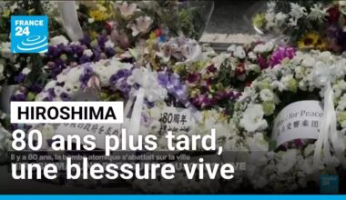 Japon : 80 ans depuis Hiroshima, une blessure toujours vive • FRANCE 24