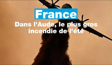 France. Dans l’Aude, le plus gros incendie de l’été • FRANCE 24