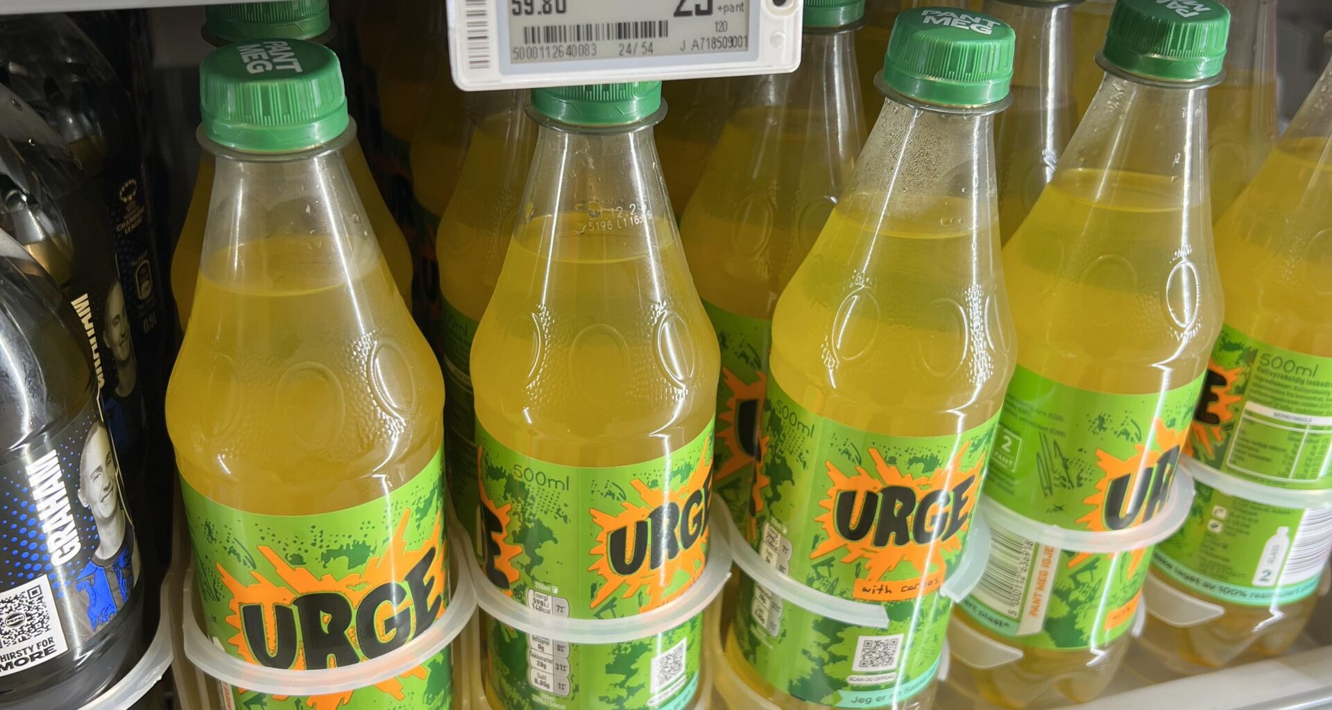 Hørte at dere i Danmark er så glade i Urge, er dere sjalu? 😜