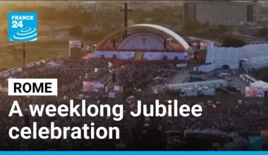 Weeklong Jubilee celebration for young Catholics closes with Rome mass • FRANCE 24 English