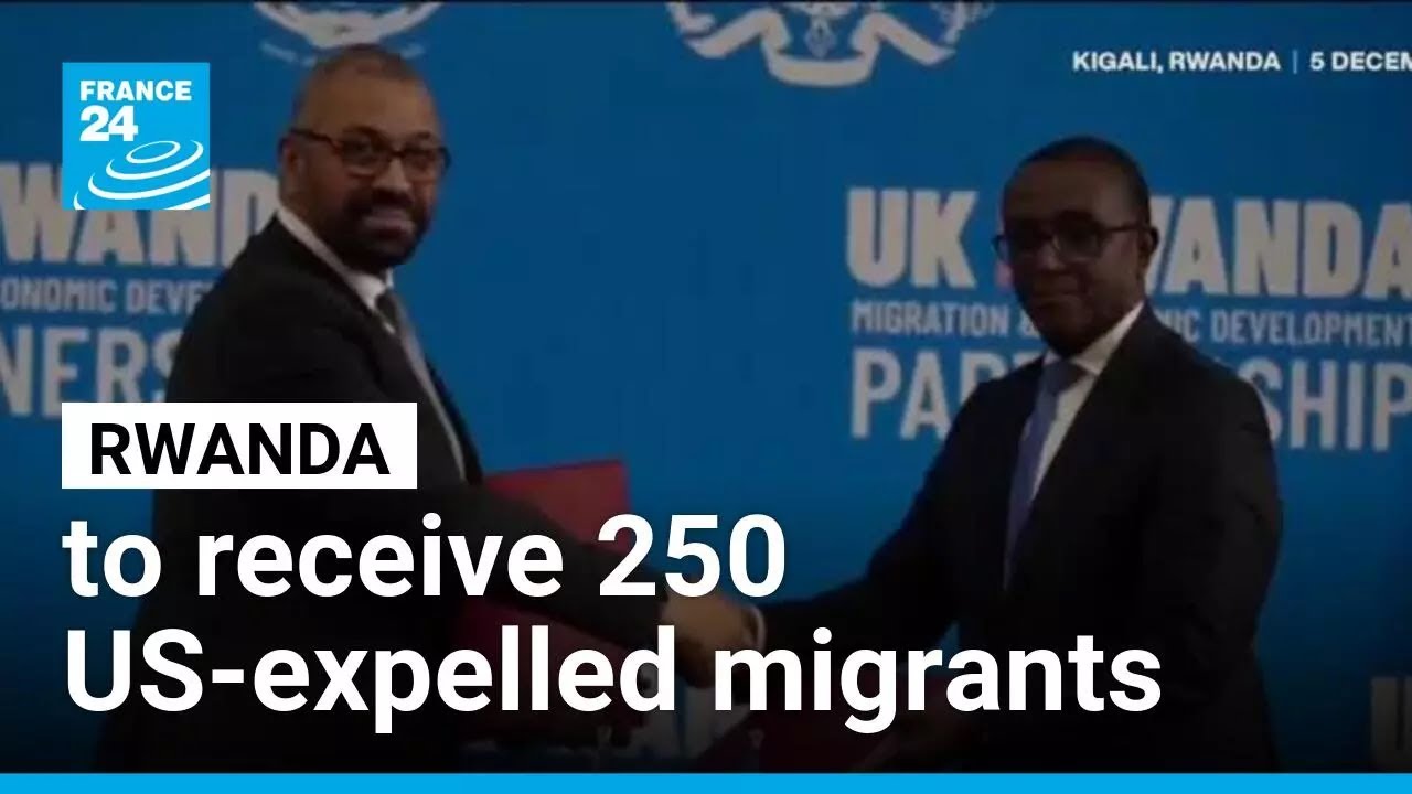 Rwanda to receive 250 migrants expelled by the US • FRANCE 24 English