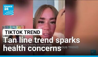 TikTok Tan line trend sparks health concerns • FRANCE 24 English