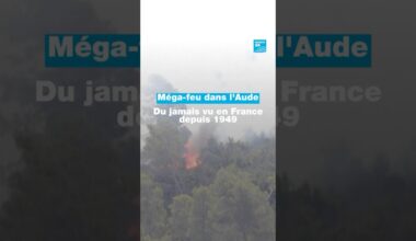 🔥Mega-feu dans l’Aude : le plus gros incendie depuis 1949 • FRANCE 24