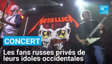Russie : des concerts de reprises font vibrer les fans, privés de leurs idoles occidentales