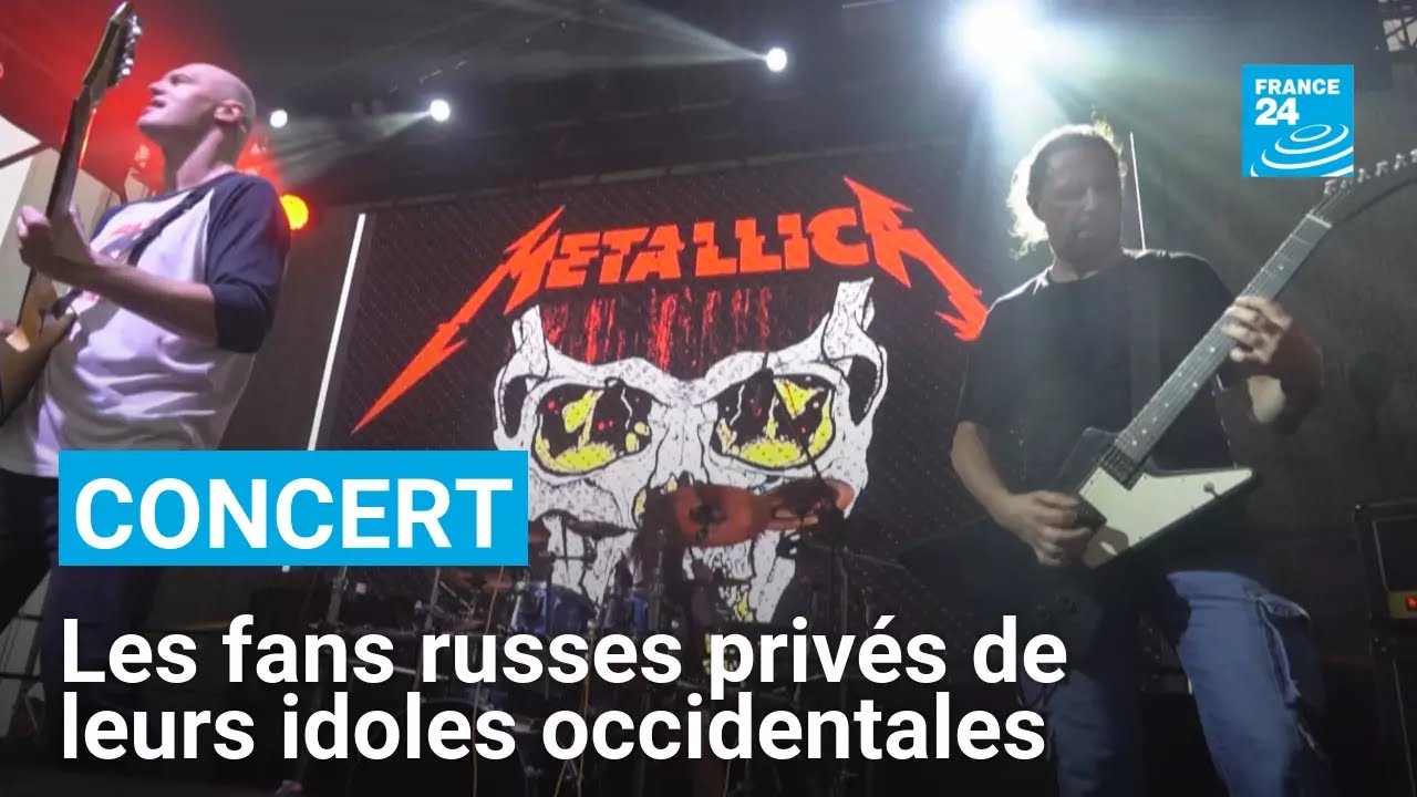 Russie : des concerts de reprises font vibrer les fans, privés de leurs idoles occidentales