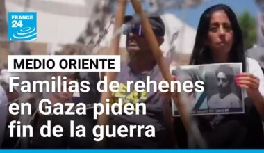 Indignación en Israel por la situación de los rehenes secuestrados en Gaza • FRANCE 24 Español