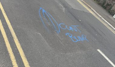 A very British way to deal with a road issue
