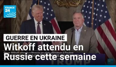 Ukraine : l'émissaire de Trump attendu en Russie cette semaine • FRANCE 24