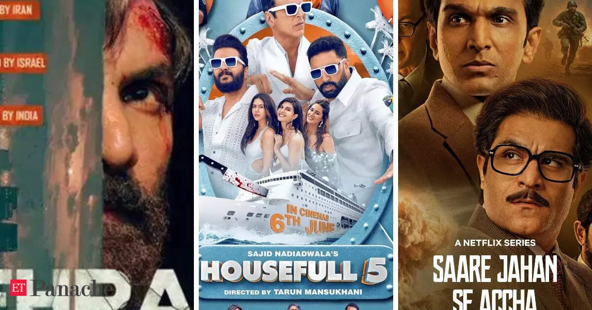 From Tehran to Housefull 5 to Saare Jahan Se Accha: Check August OTT releases on Netflix, JioHotstar, Prime Video