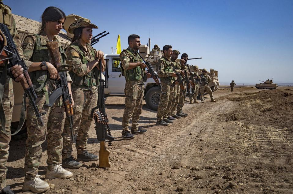 SYRIA-KURDS-US-IS-CONFLICT-DRILLS