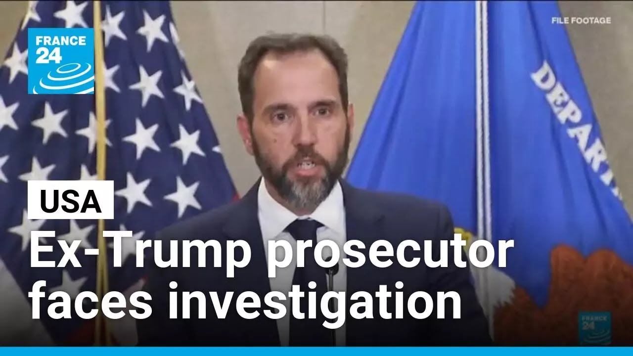 Former Trump prosecutor Jack Smith faces investigation by US watchdog • FRANCE 24 English