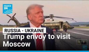 Trump envoy to visit Moscow before deadline for ending Ukraine war • FRANCE 24 English