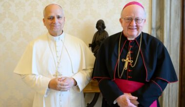 Bishop of Orange Diocese has audiences with the Pope Leo XIV, a former classmate, at the Vatican – Orange County Register
