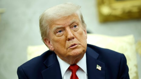 Trump suggests first lady's role in changing his view of Putin over Ukraine – video