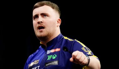 Luke Littler, PDC darts (PA Images)