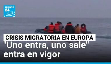 Entra en vigor plan migratorio piloto "Uno entra, uno sale" entre Francia y Reino Unido