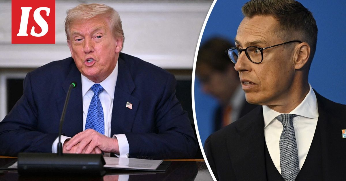 Stubb ja Trump keskustelivat puhelimessa
