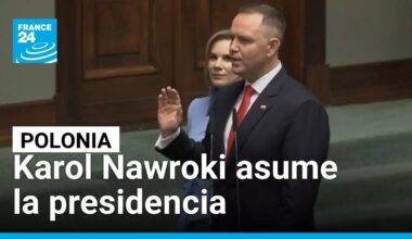 Karol Nawroki asume la presidencia de Polonia tras una ajustada victoria • FRANCE 24 Español