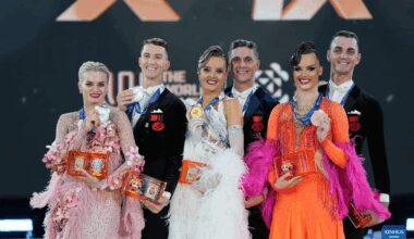 Moldova's Glukhov, Glazunova win standard dance gold at The World Games 2025 (updated)-Xinhua