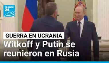 Rusia califica de “constructiva” la conversación de Vladimir Putin con Steve Witkoff sobre Ucrania
