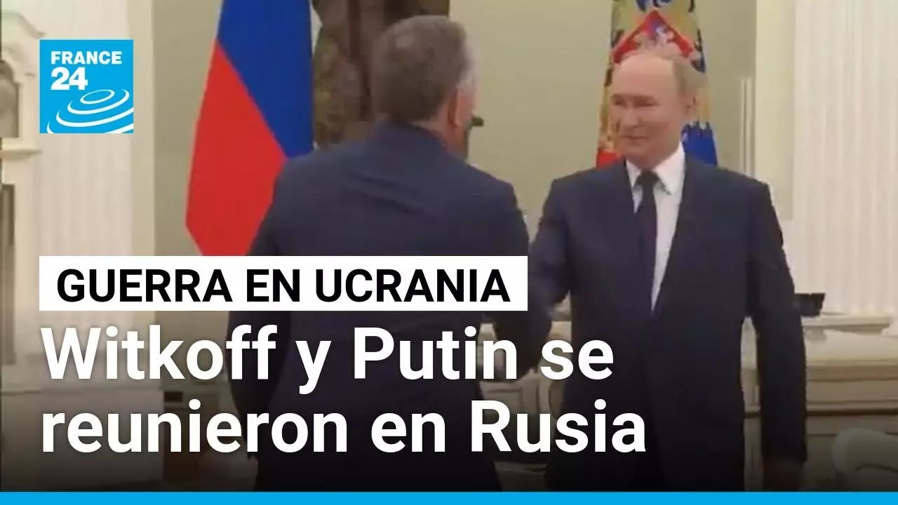Rusia califica de “constructiva” la conversación de Vladimir Putin con Steve Witkoff sobre Ucrania