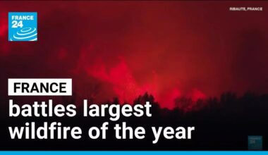 France battles largest wildfire of the year so far • FRANCE 24 English