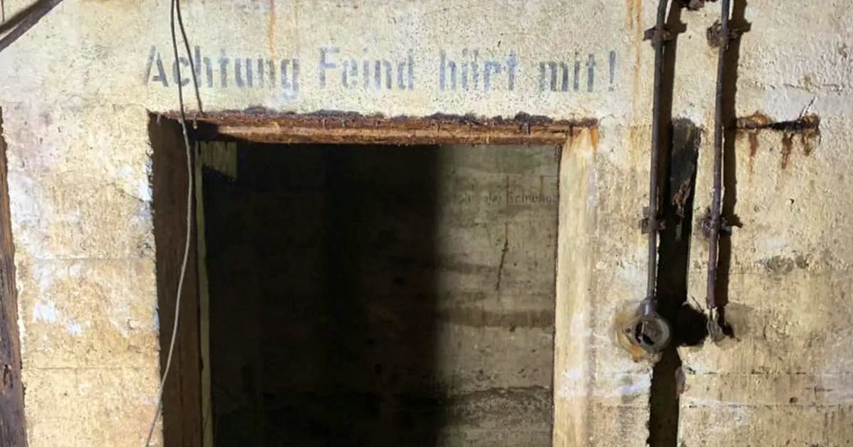 Britisches Paar renoviert Haus – und entdeckt Nazi-Bunker
