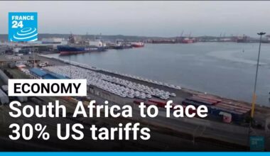 South Africa in 'negotiations' with US over tariffs as deadline pushed back by a week • FRANCE 24