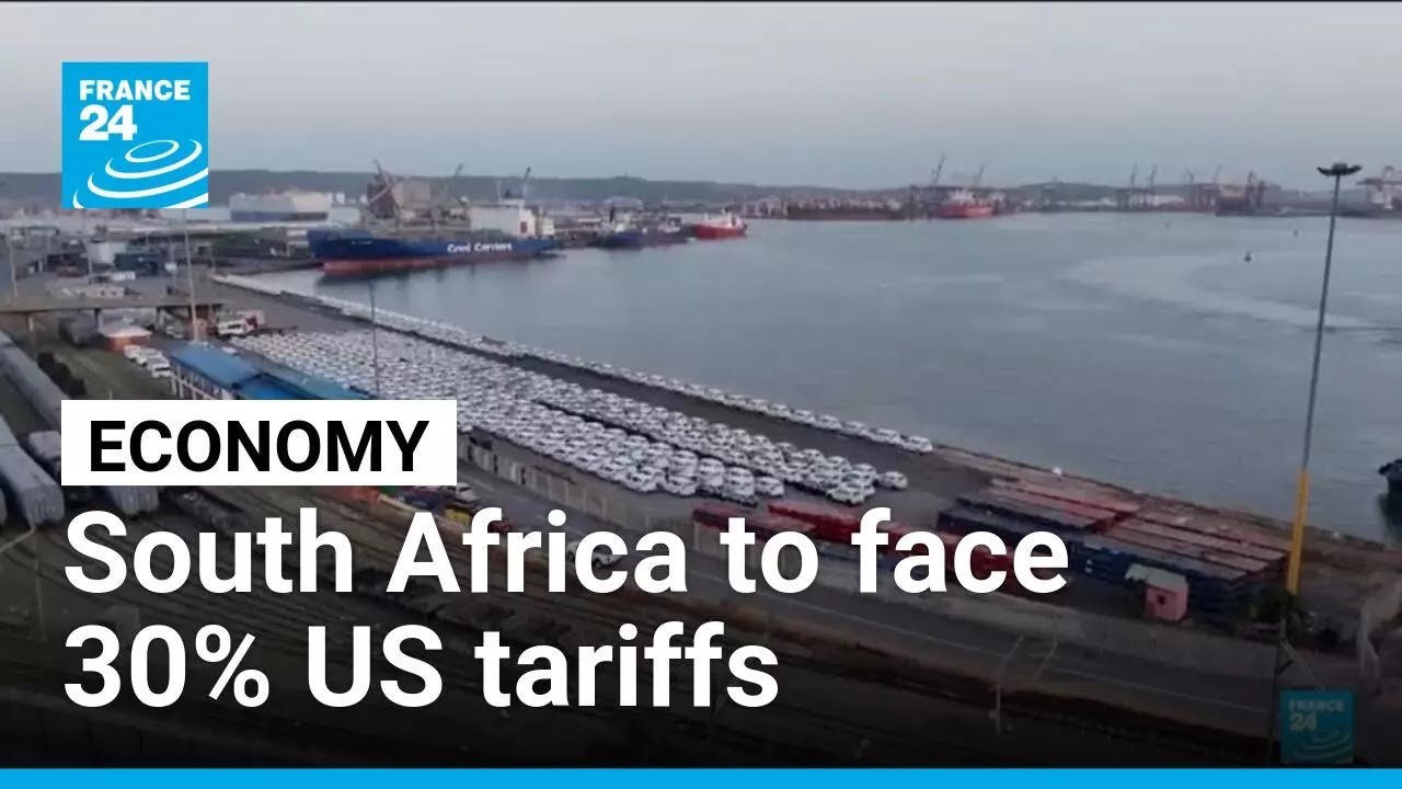 South Africa in 'negotiations' with US over tariffs as deadline pushed back by a week • FRANCE 24