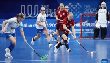 Finland vs. Czech Republic -Xinhua