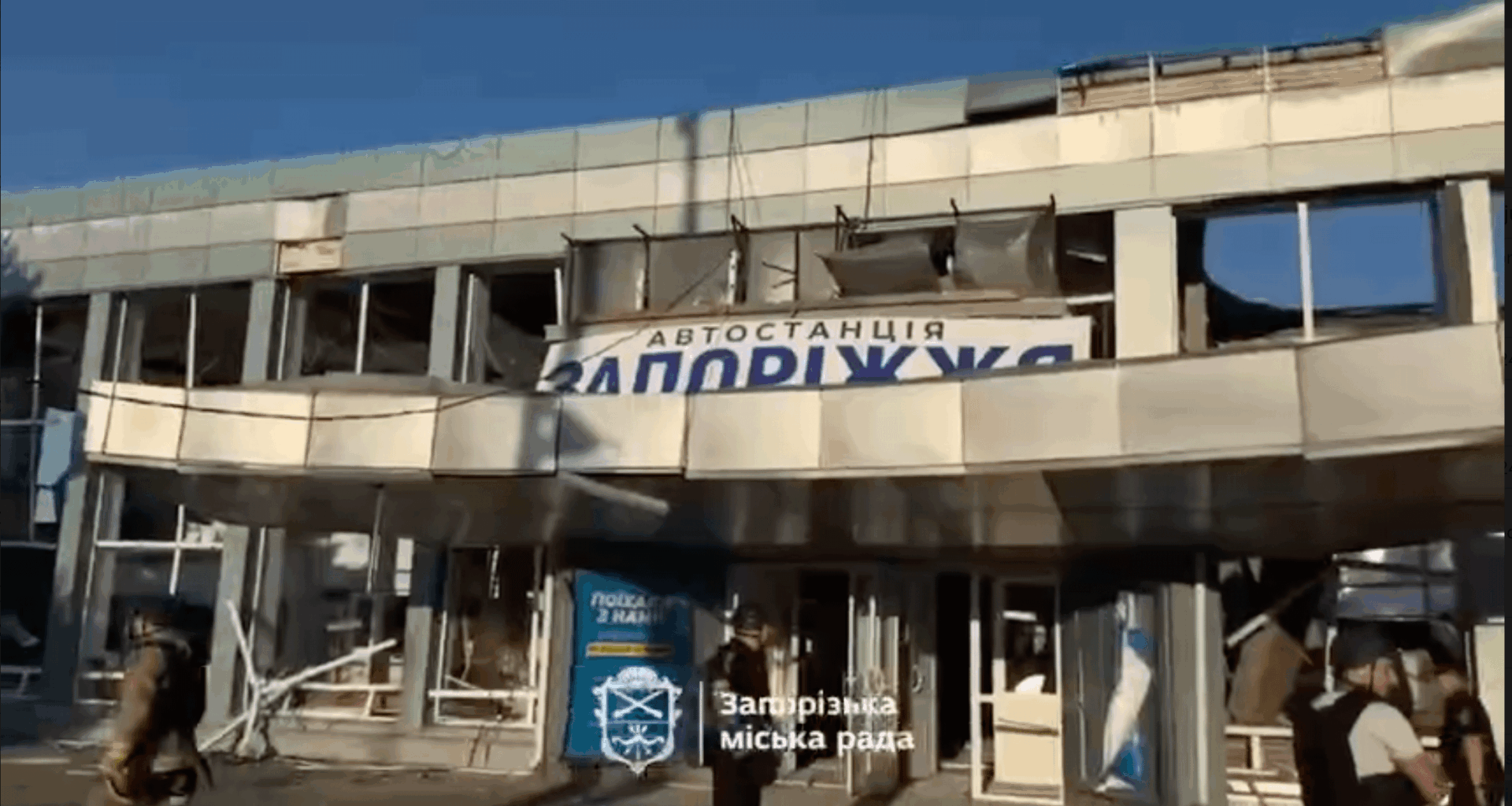 'This is terror' — Russian bombs hit bus station, university in Zaporizhzhia, injuring at least 19