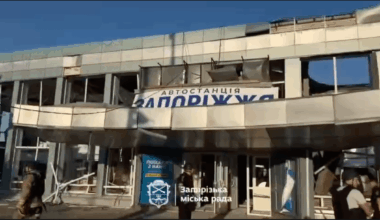 'This is terror' — Russian bombs hit bus station, university in Zaporizhzhia, injuring at least 19