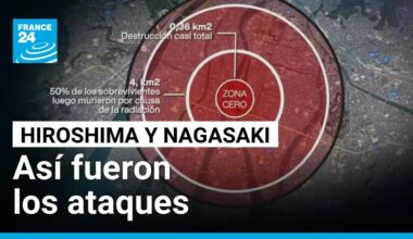 80 años de la bomba atómica: así fueron los ataques sobre Hiroshima y Nagasaki