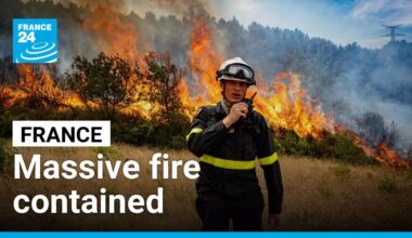 France's largest fire in over a decade contained, but not yet extinguished • FRANCE 24 English