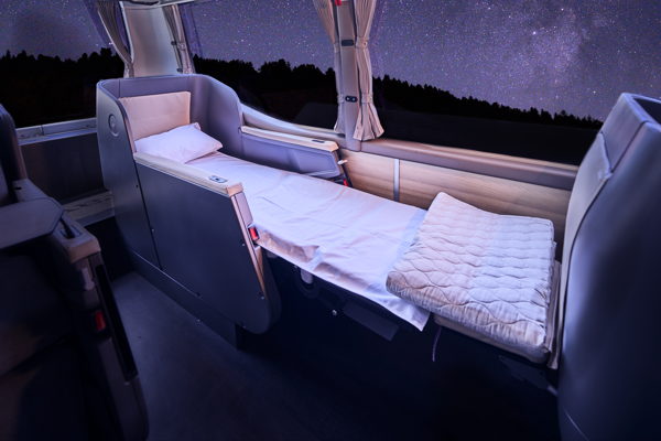 Luxury sleeper bus to bring passengers from Brussels to Switzerland