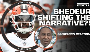 SHIFTING THE NARRATIVE?! 👀 Stephen A. says Shedeur Sanders deserves more RECOGNITION 🗣️ | First Take