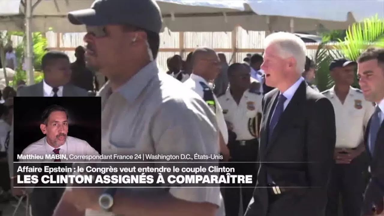 Affaire Epstein : "Ni Hillary Clinton ni Bill Clinton ne sont mis en cause directement"