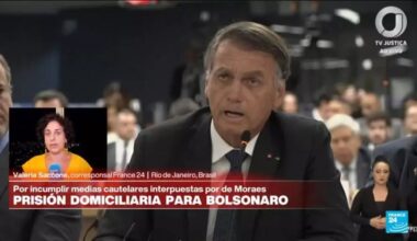 Informe desde Río: Corte Suprema ordena prisión domiciliaria para Bolsonaro • FRANCE 24 Español