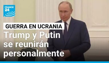 Rusia confirma reunión entre Donald Trump y Vladimir Putin