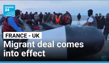 UK to begin migrant returns to France under 'one in, one out' deal • FRANCE 24 English