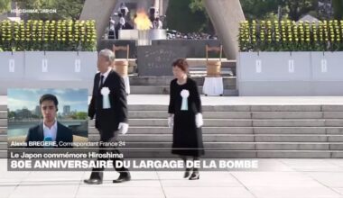 Hiroshima : 80e anniversaire du largage de la bombe atomique • FRANCE 24