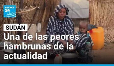 Hambruna, cólera y violencia: la crisis humanitaria que golpea a Sudán • FRANCE 24 Español