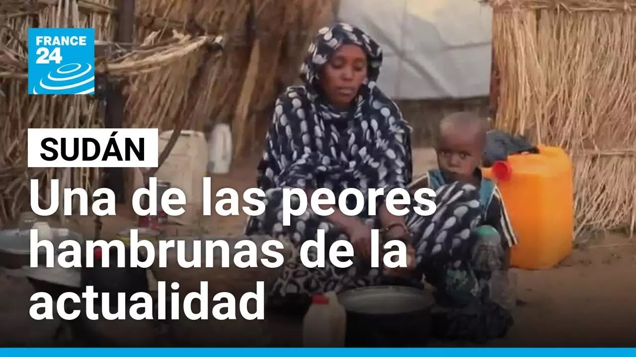 Hambruna, cólera y violencia: la crisis humanitaria que golpea a Sudán • FRANCE 24 Español