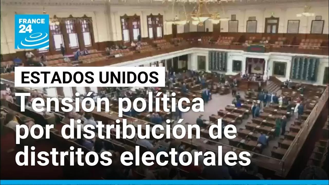 Votación de distribución de distritos electorales en Texas fracasa por tercera vez • FRANCE 24