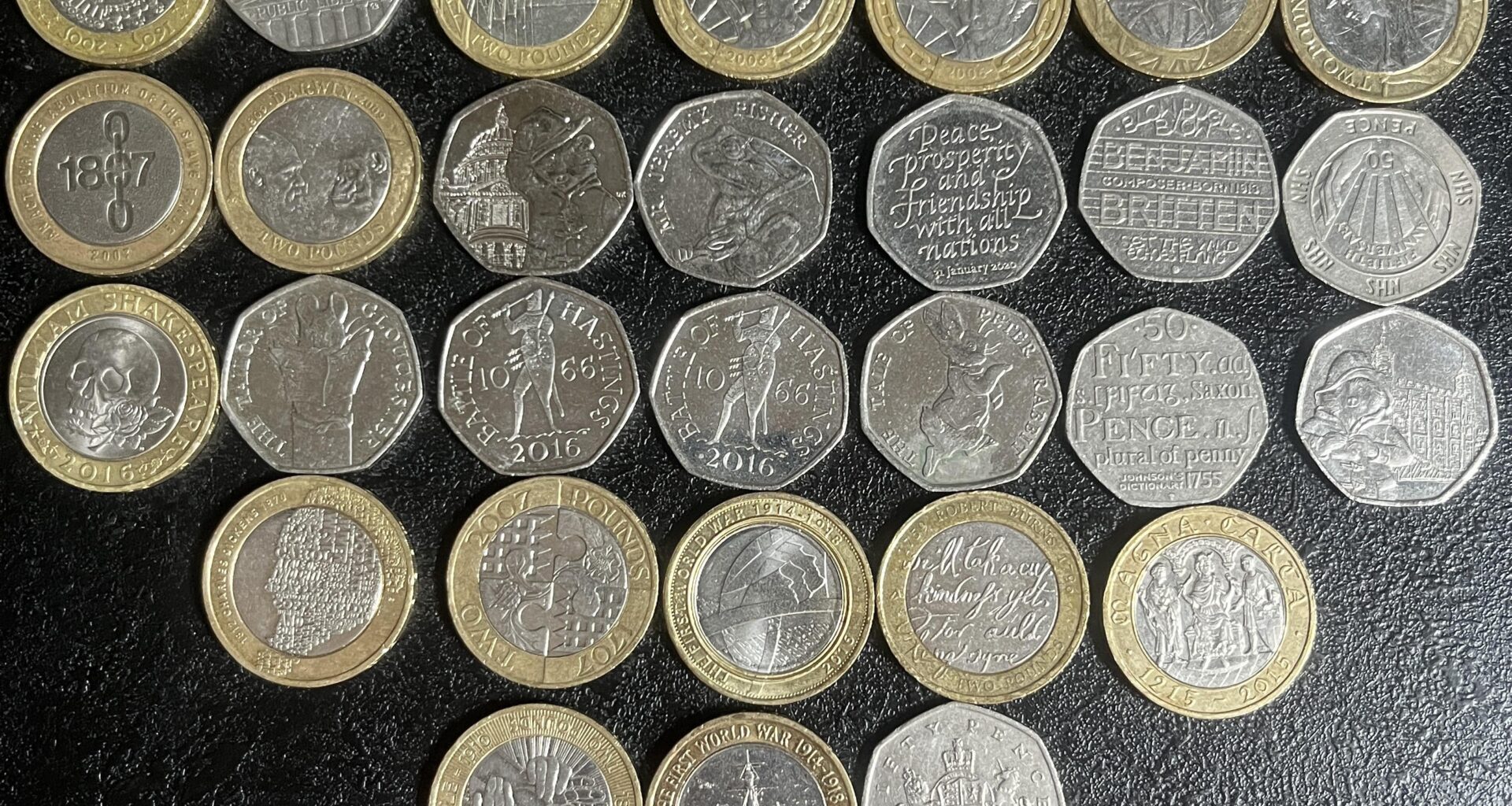 Stick or twist - “collectable” 50p and £2 coins just gathering dust.