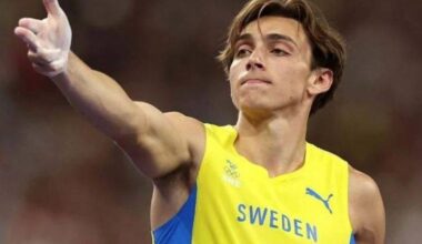 Atletism. Armand Duplantis, nou record mondial la săritura cu prajina