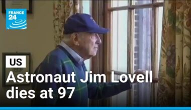 US astronaut Jim Lovell, commander of Apollo 13, dead at 97 • FRANCE 24 English
