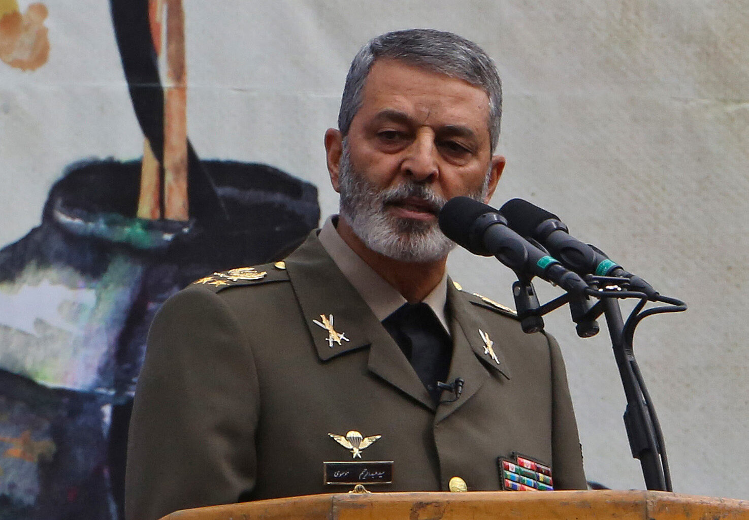 Iranian Army Major General Abdolrahim Mousavi
