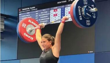 Record-breaking lifts highlight Malta Weightlifting Association’s annual team event