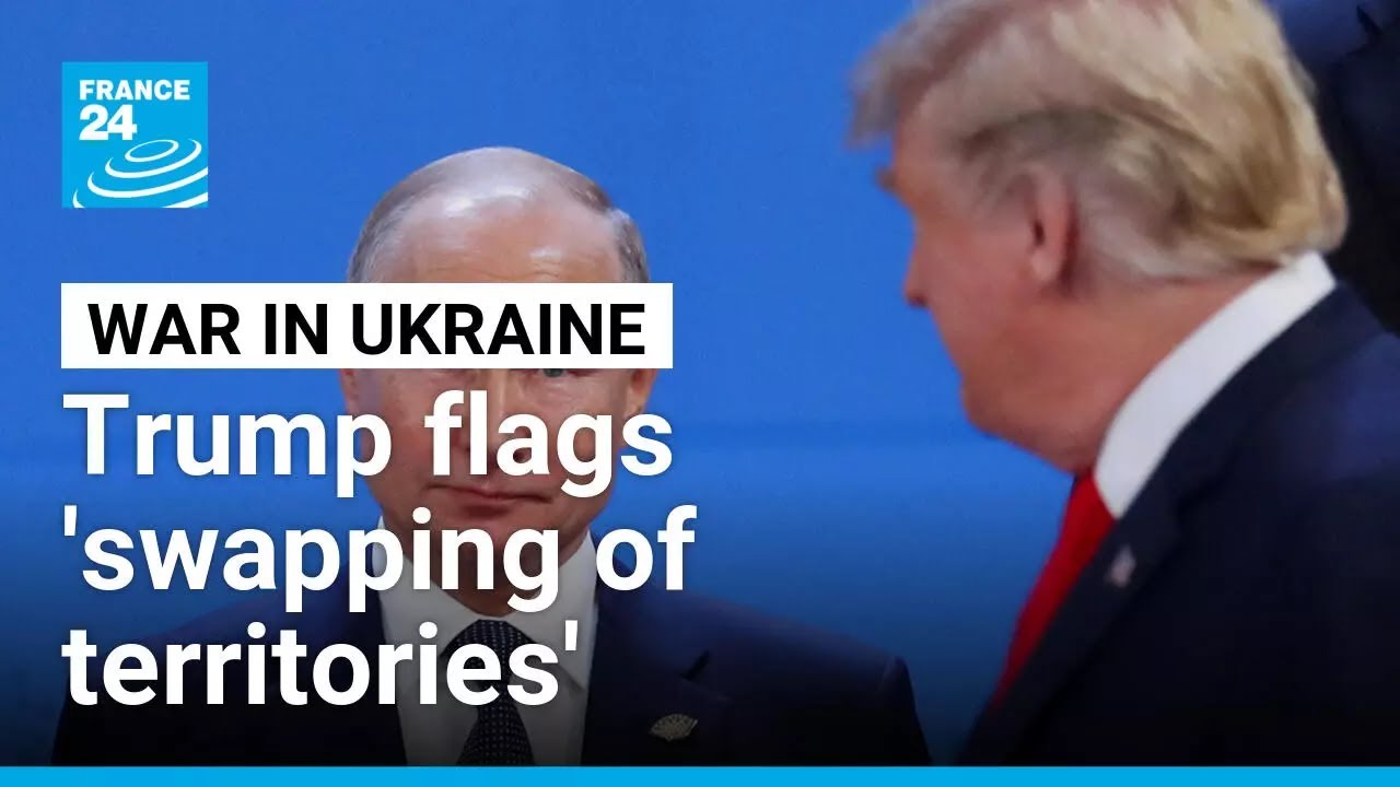 War in Ukraine: Trump flags 'swapping of territories' ahead of Alaska talks • FRANCE 24 English